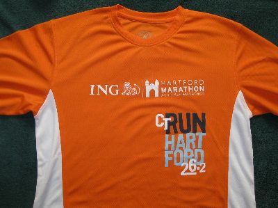 Hartford Marathon race shirt