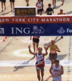 Ray finishes NYC Marathon