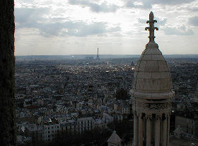view from Sacre Coeur