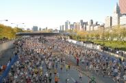 Marathon starts in Grant Park