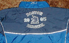 2005 Boston Marathon jacket