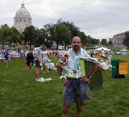 Glory for Marathon Man!