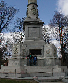Boston Common - civil war monument