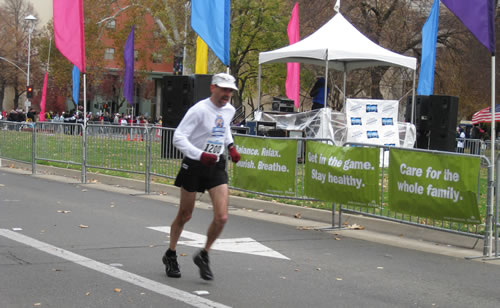 Marathon Man finishes