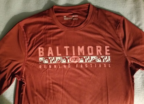 Baltimore Running Festival shirt