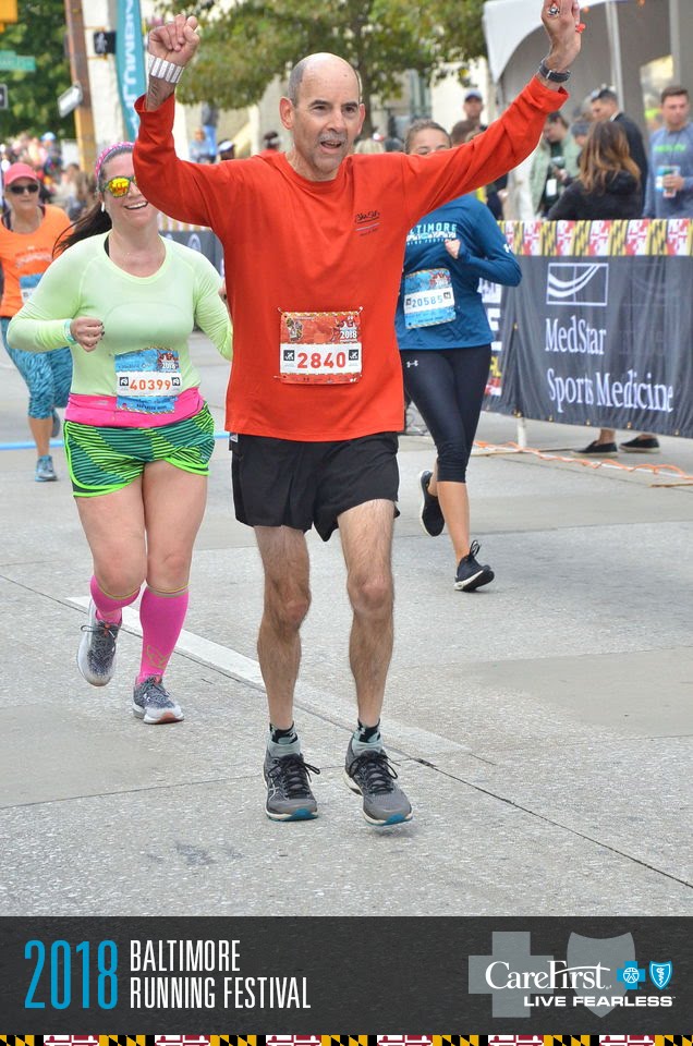 Baltimore Marathon finisher